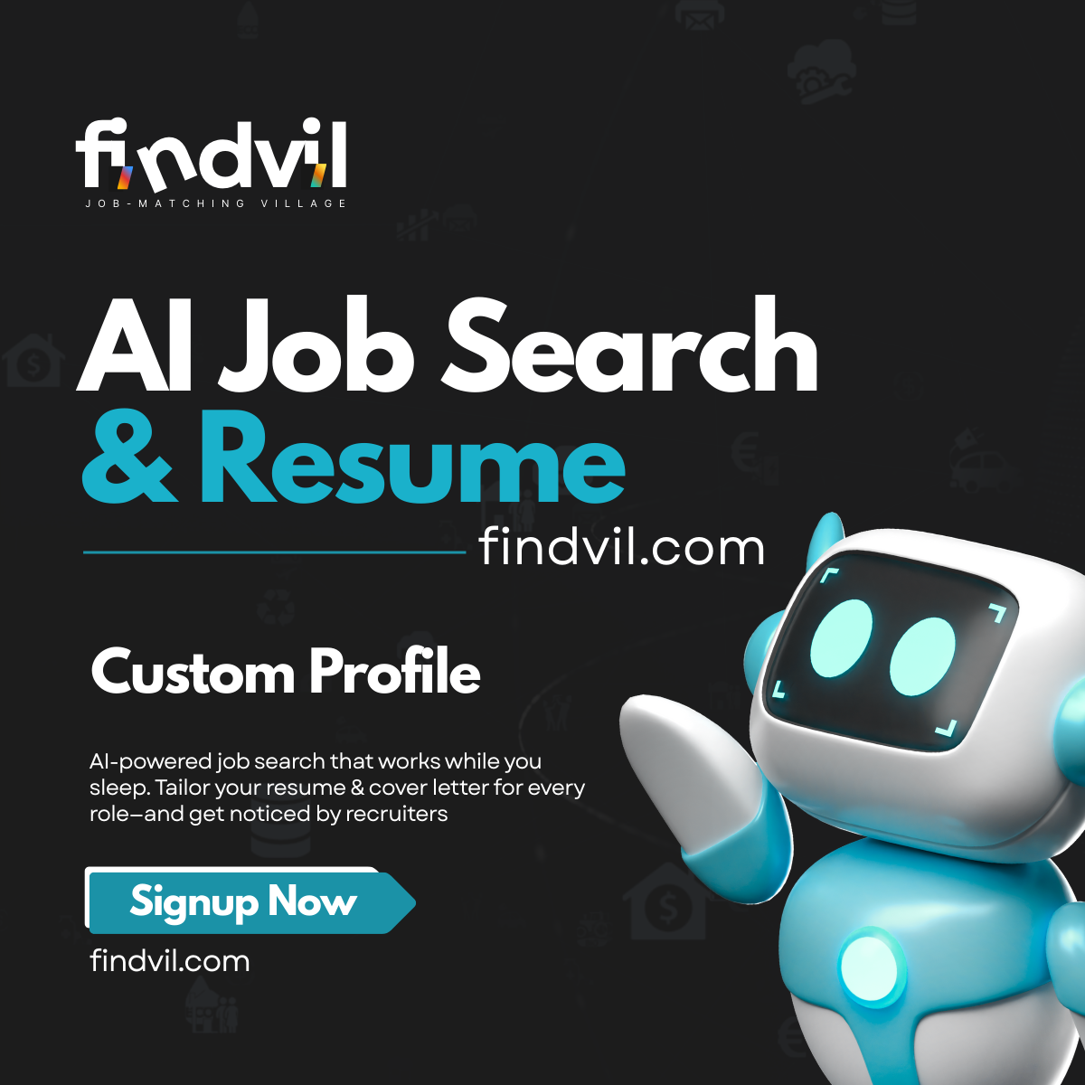 FindVil - AI-Powered Job Search Platform